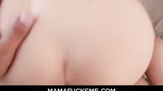 MamaFucksMe - Manipulating MILF wants her stepson to strokve her jugs