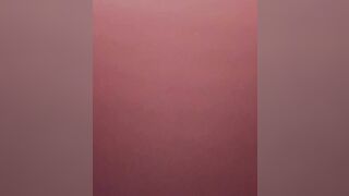The camera falls while I nailed my booty