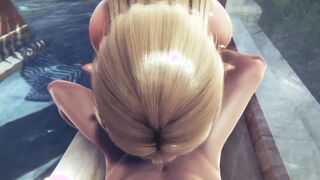 Cartoon anime uncensored cosplay elf