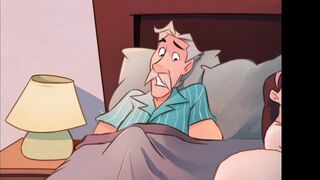 Sleeping inside the lovers's room! The Sexsual Home Animation - Title 01