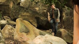 Alexis Fawx's Outdoors Nailed Fantasy Comes True!
