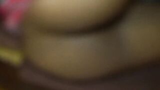 Rough Ebony Lovers Sex. He fucks his fiance's twat and booty with a long penis into
