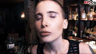 German couple fucks at online dating inside a outside pub - EroCom