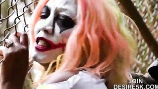 Cougar Joker Happy Halloween