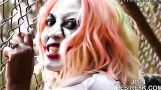 Cougar Joker Happy Halloween