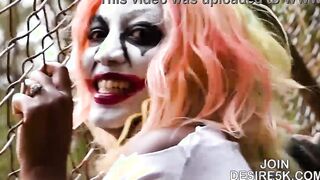Cougar Joker Happy Halloween