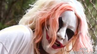 Cougar Joker Happy Halloween
