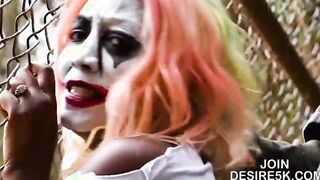 Cougar Joker Happy Halloween