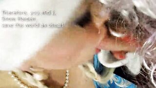 Fun lessons inside proper handling of old hoe Snow Maiden... Penis sucking off, sparkling booty fucking and face full of cum from an mature whore clothed as Santa cunt with mouth!