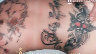 Me all displayed and then being masturbated by my friend - www.cassianacosta.com