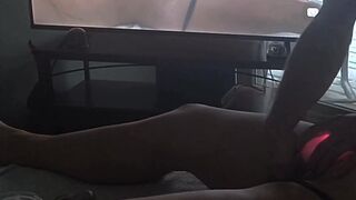 Hot milf gets Sexsual Holiday Grind Oil and Camera play by the Fire A Bae PIP