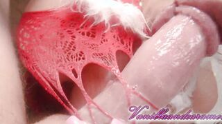 Long Titties Blonde Offer World's Sloppiest Oral Sex For Christmas