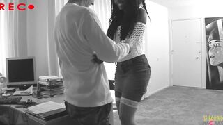 She wants to work with her favorite porn director and gets pounded inside his office