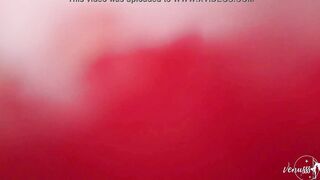At Christmas she wants penis - erotic blonde gets an unexpected Christmas present to celebrate the holiday