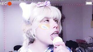 Taki-senpai gave me an Oreo, this is thanks to me