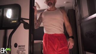 StepMom & step-daughter Ho Ho's beg Santa to FUCKED, then got cum facials! TRAILER