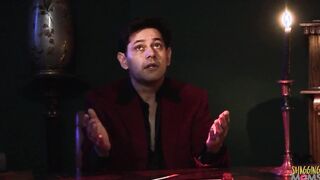 Writing a new play is much easier when a big titted maiden blows your penis