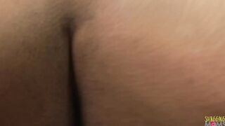 Without any hesitation thick lusty black gets down on a bbcs and enjoying it