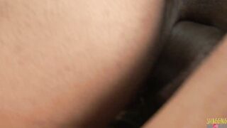 Without any hesitation thick lusty black gets down on a bbcs and enjoying it
