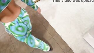 Slender Hispanic mom Practice her Deeply and Rimjob skillz before shooting - pov Fellatio