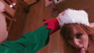 DAGFS - Mrs. Claus Lauren Phillips Teaches A Lesson To The Sexual Elf On Christmas