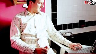 British blonde amateur 18 year old boned and try titted banged!