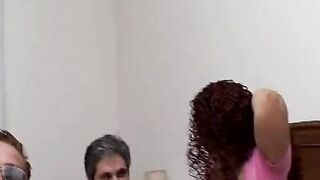 Sex Party with a big tit Italian milf always ready to got pounded