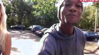 BUMS BUS - Nikky Dream Getting big black dick On The Van