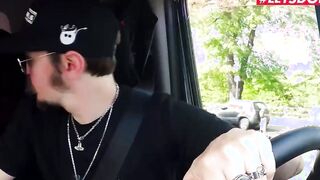 BUMS BUS - Nikky Dream Getting big black dick On The Van