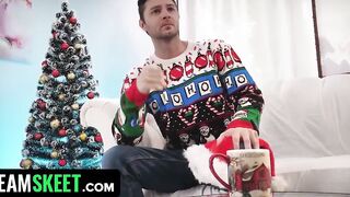 TeamSkeet AllStars - Freaky Hubby Gets Visited By The Spirt Of The Sensual Christmas
