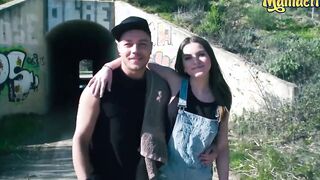 CHICAS LOCA - Goddess Russian Evelina Darling Loves It Outdoor