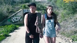 CHICAS LOCA - Goddess Russian Evelina Darling Loves It Outdoor