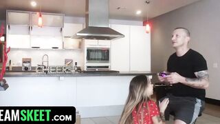 Hot Hottie Wednesday Nyte Bounces Her Tattoed Butt On Boyfriend's Cock To