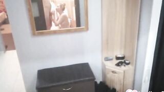 Landlord getting an filthy hot bj on camera