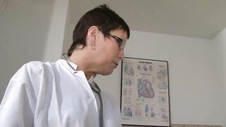 Cutie and eager Milfs enjoy vagina with vibrators - three