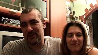 With his Cutie Italian fiance who takes it into the booty