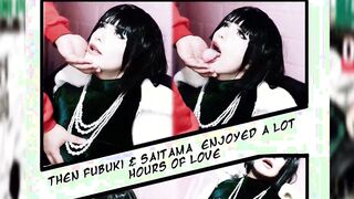 Fubuki sloppy fellatio and Hard sex with Saitama