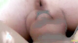 Tattooed ginger gets picked up and taken for a big rides on his long dick