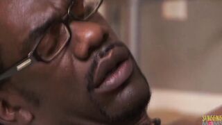 Driver gets to drill the thin mom with his big black dick before anyone arrives home