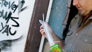 exposedlatinas - Gringo getting caught and fucks a turned on latina into an