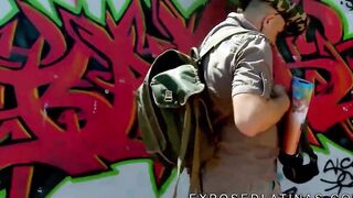 exposedlatinas - Gringo getting caught and fucks a turned on latina into an