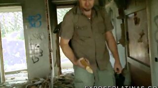 exposedlatinas - Gringo getting caught and fucks a turned on latina into an