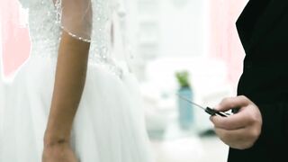 Bride to be has some serious business to take care