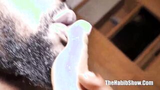 nasty wet deep throating nyny lew loves slobbing on alex dickmen long african penis