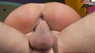 British blonde Beauty get hardcore anal nailed