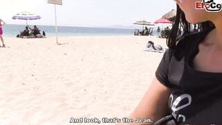 German Women wants cock and pick up bro inside holiday pov