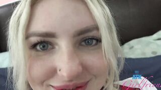 pov Amateur School Girl wanted to suck on that dick and have her cunt eaten Britt Blair