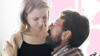 Stepdad manipulates 19 yo step-daughter Riley Star in sex