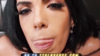 (Jordi El Nino) Unloads His Load In (Katrina Morenos) Mouth After Fucking