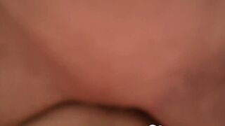 Huge penis obliterates a tight vagina from behind